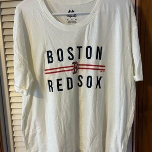 Majestic Classic White Tee